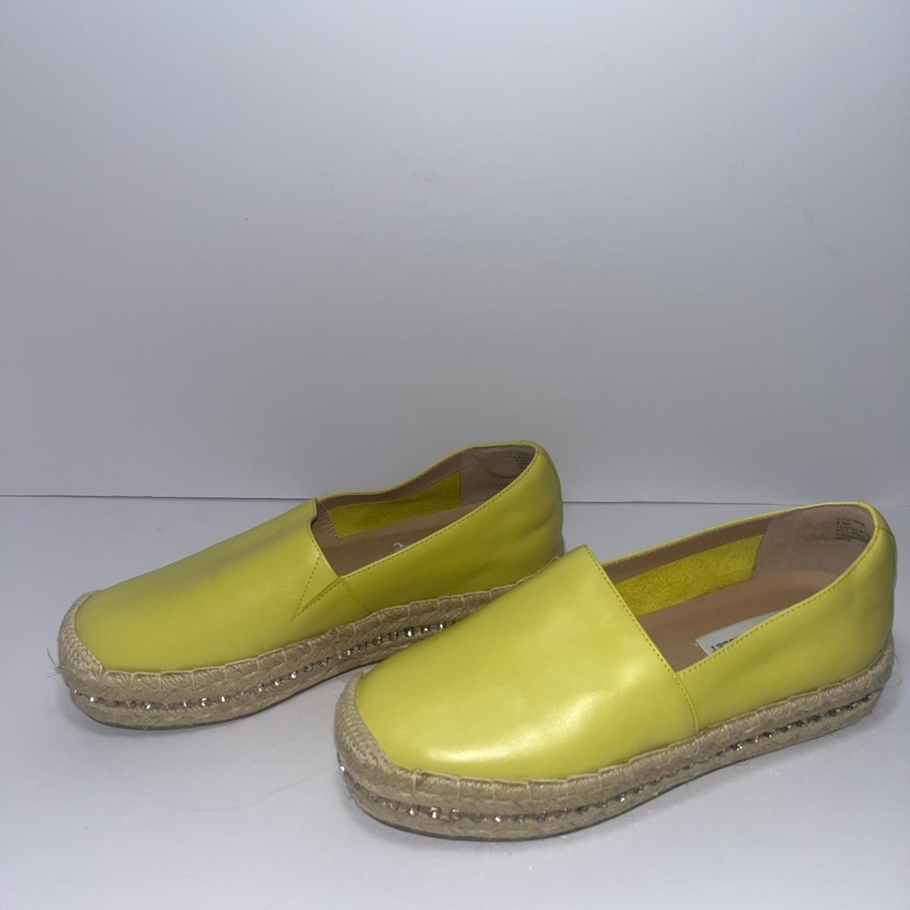 Chelsea and Violet green Espadrille Slip-On Shoes